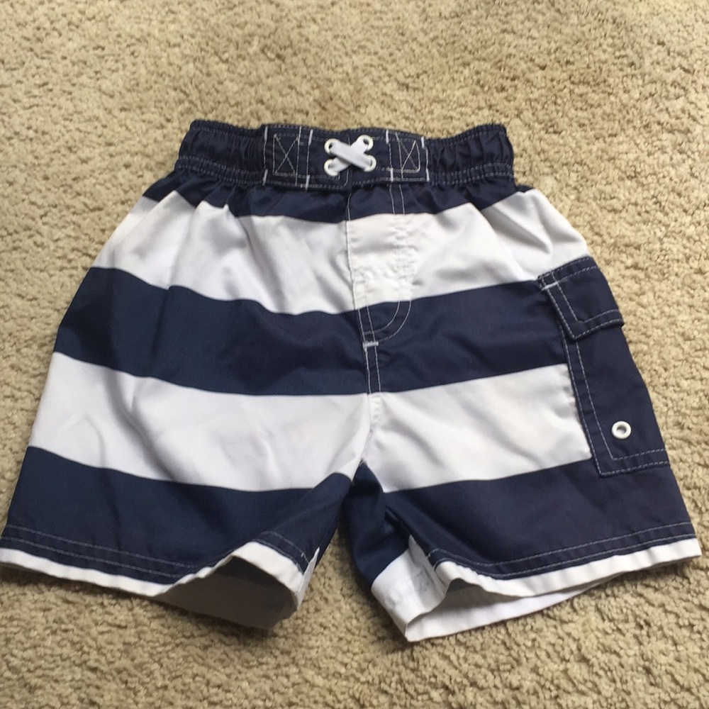 Last chance Circo 2T rugby stripe swim trunks